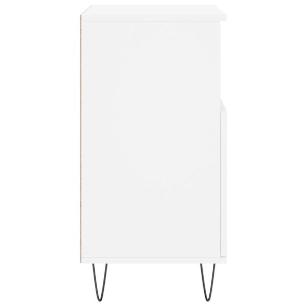 Сайдборди, 2 бр, бели, инженерно дърво