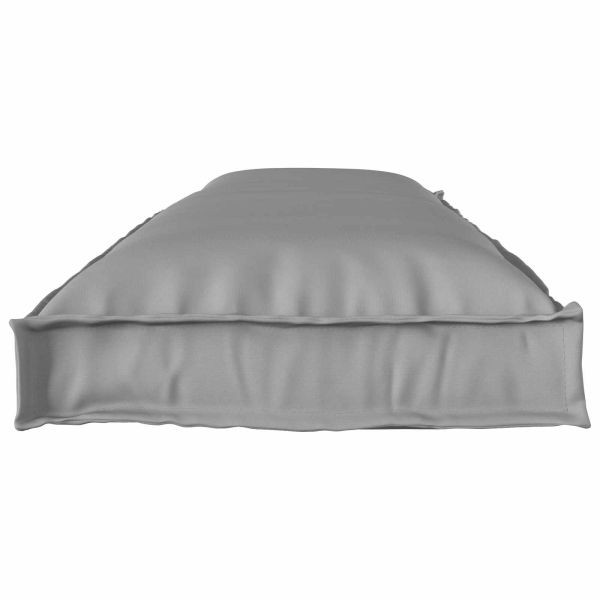 Комплект възглавници за палет 2 pcs Сив 150 x 40 x 8 см