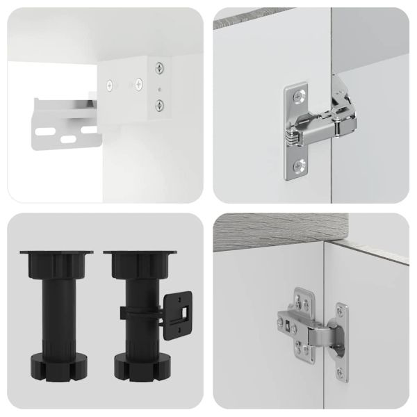 Комплект кухненски шкафове от 11 части Kalmar, инженерно дърво