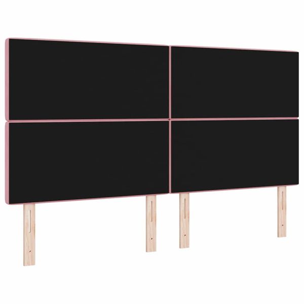 Облегалка за глава Розово 180 cm Кадифе