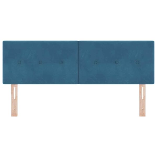 LED глава с LED ленти Синьо 160 cm Кадифе