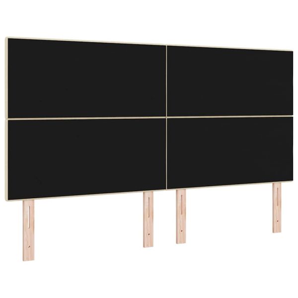 LED глава с LED ленти с таблото Крем 180 cm текстил