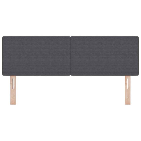 LED глава с LED ленти Тъмен сив 160 cm Кордюрова тъкан