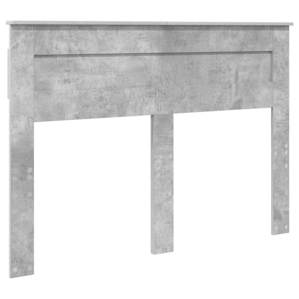 Облегалка за глава Циментено сиво Инженерна дървесина