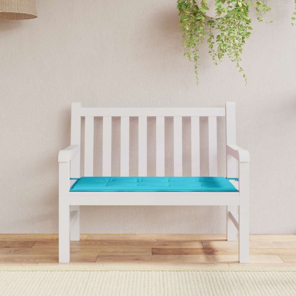 Пад за пейка Тюркоаз 120 x 50 x 3 cm Оксфордска тъкан