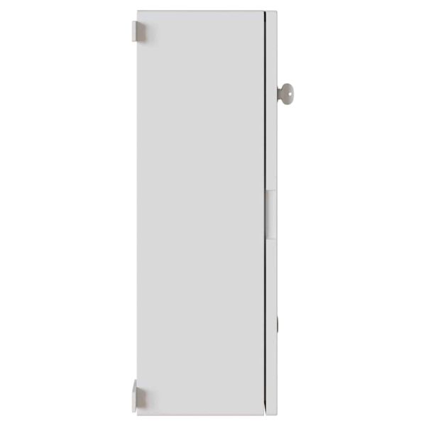 Контролен шкаф Сив 57 x 24,5 x 70 см ABS пластмаса