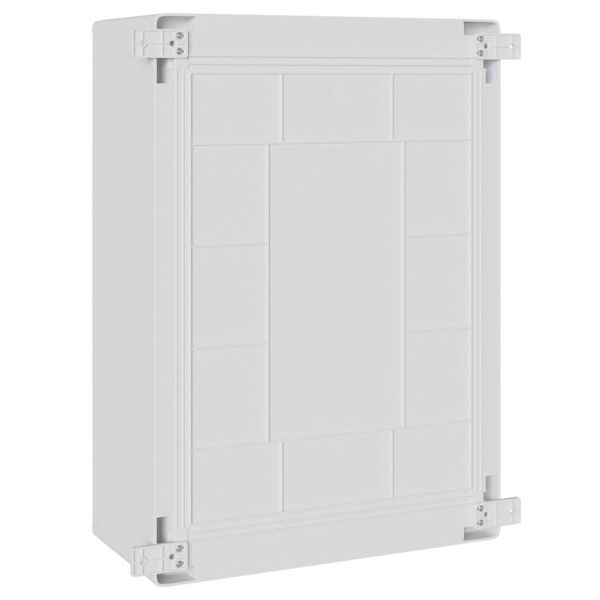 Контролен шкаф Сив 57 x 24,5 x 70 см ABS пластмаса
