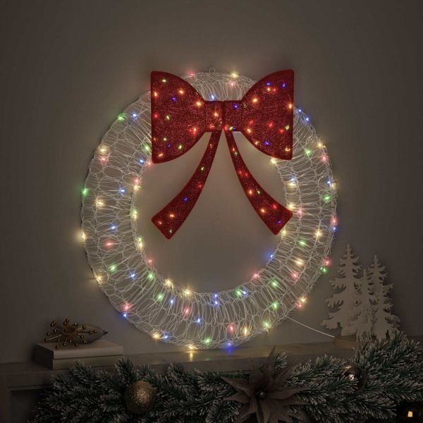 Венец с 60 LED светодиода Многоцветен 76 x 76 x 8,5 см Акрил
