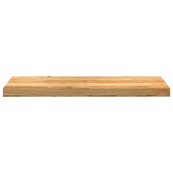 Стълбищни стъпала, 16 бр, светлокафяви, 80x25x2 см, дъб масив