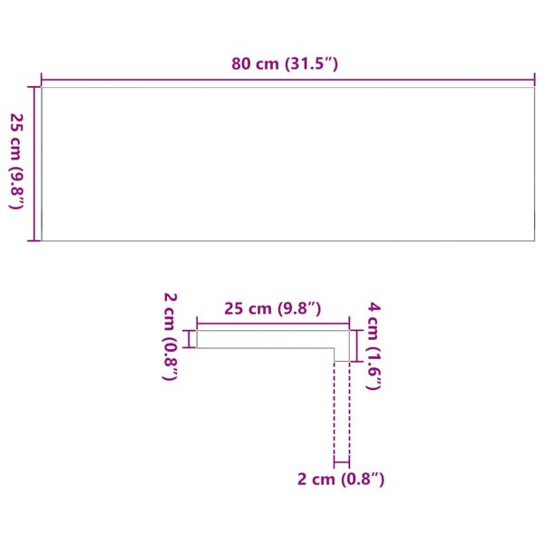 Стълбищни стъпала, 16 бр, светлокафяви, 80x25x2 см, дъб масив