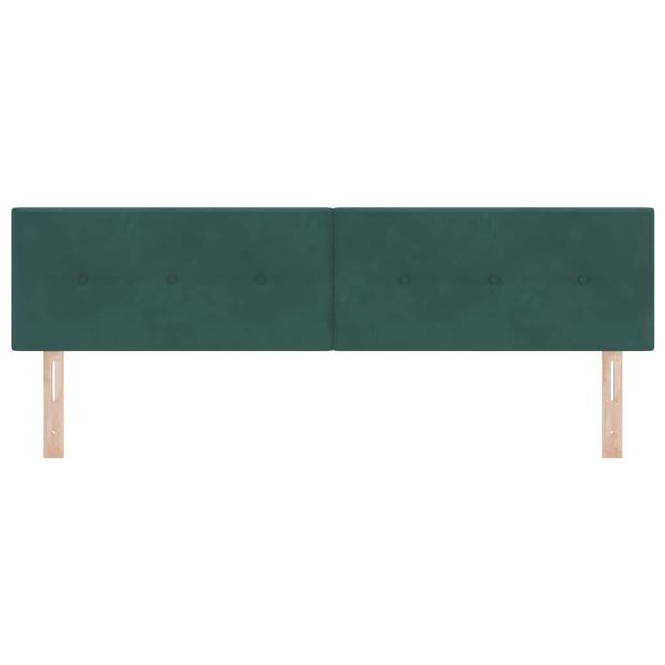 LED глава с LED ленти Зелен 180 cm Кадифе