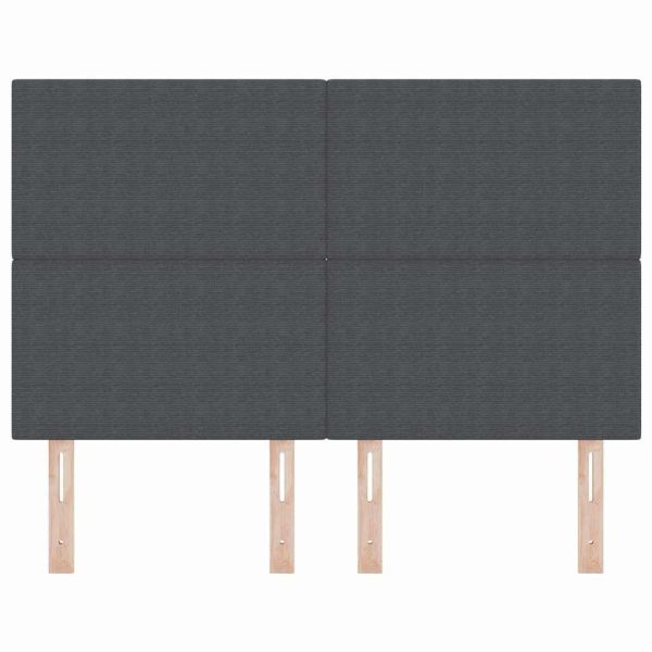 LED глава с LED ленти Тъмен сив 160 cm Кордюрова тъкан