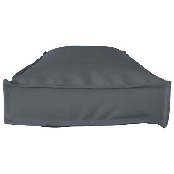 Комплект възглавници за палет 2 pcs Антрацит 120 x 40 x 8 см