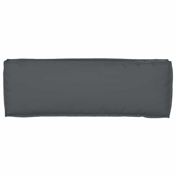 Комплект възглавници за палет 2 pcs Антрацит 120 x 40 x 8 см