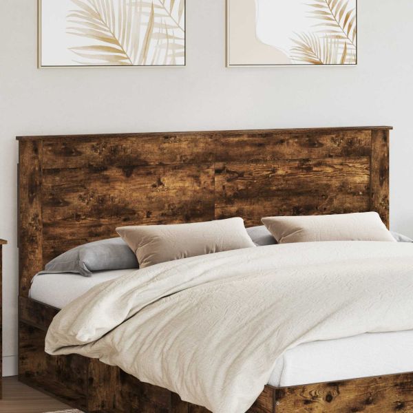 Облегалка за глава с таблото Димян дъб 180 cm Инженерно дърво