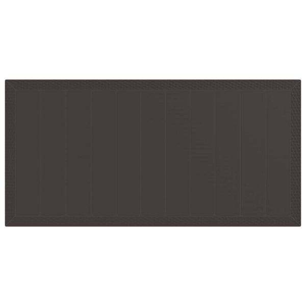 Комплект за хранене в градината 9 pcs Кафяво Полипропилен