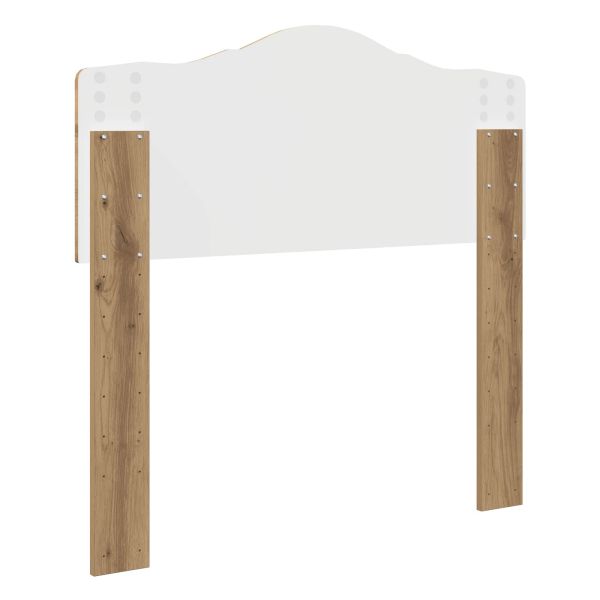 Облегалка за глава Дъб 90 cm Инженерно дърво