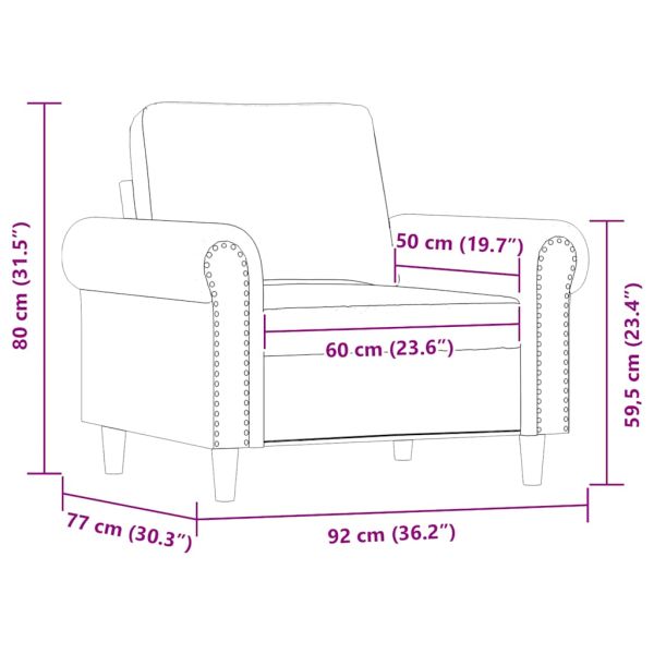 Стол кресло, виненочервен, 60 см, изкуствена кожа