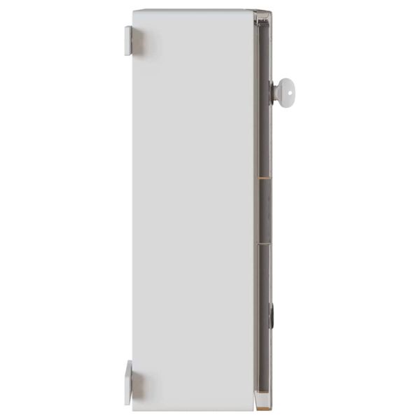 Контролен шкаф Сив 47 x 24 x 50 см ABS пластмаса