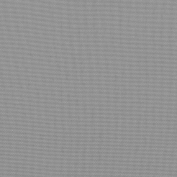 Палетна възглавница, сива, 50x50x12 см, текстил