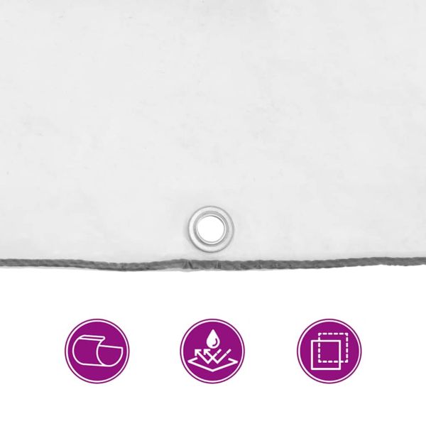 Прозрачен брезент с капси 1х12 м Полиетилен