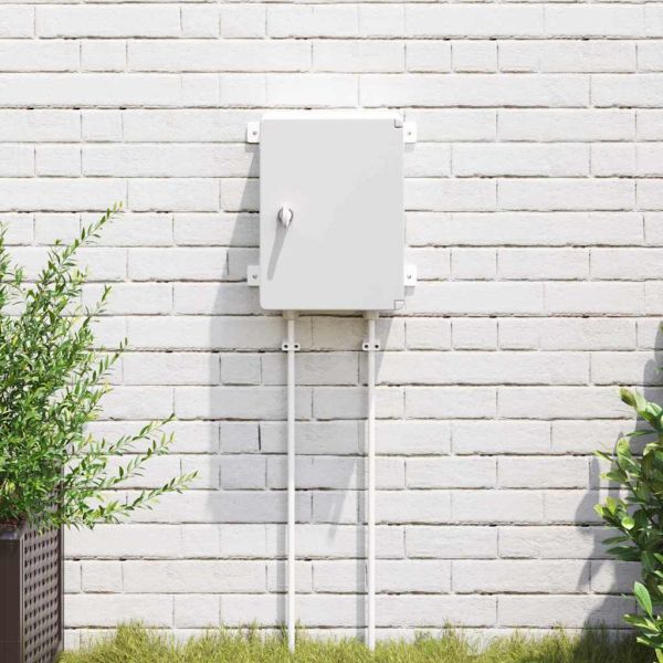 Контролен шкаф Сив 32 x 13 x 33 см ABS пластмаса