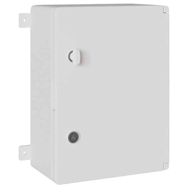 Контролен шкаф Сив 37 x 19,5 x 40 см ABS пластмаса