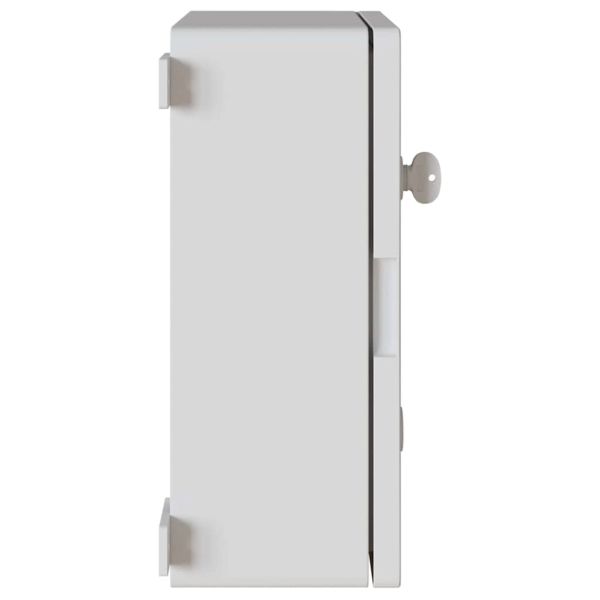 Контролен шкаф Сив 37 x 19,5 x 40 см ABS пластмаса