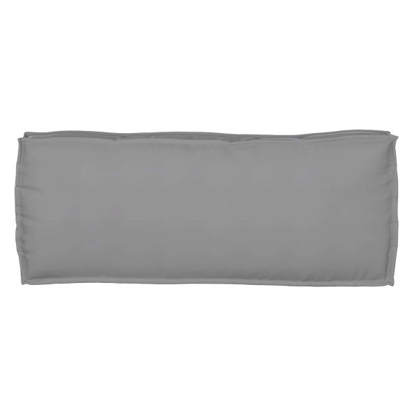 Комплект възглавници за палет 2 pcs Сив 100 x 40 x 8 см