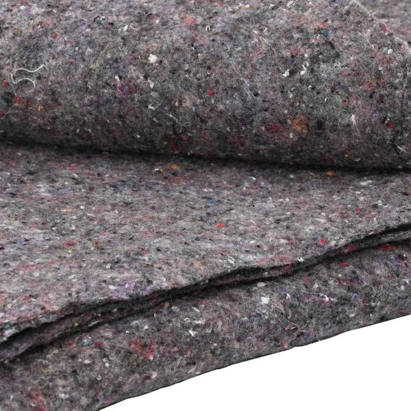 Одеяла за преместване 10 pcs Сив 150 x 200 cm текстил