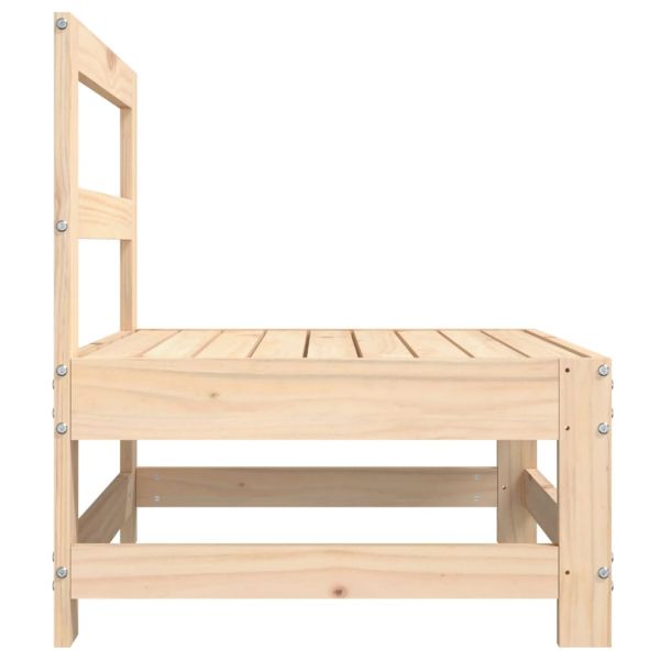 Градински среден диван, бор масив