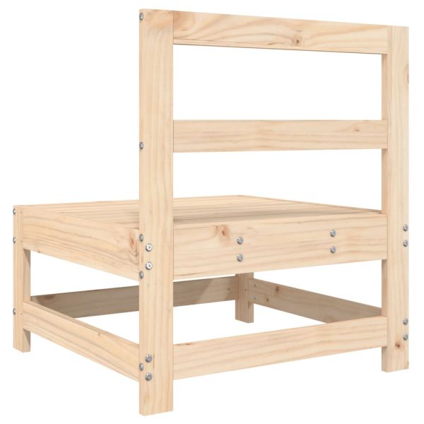 Градински среден диван, бор масив