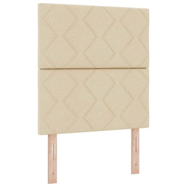 Облегалка за глава Крем 80 cm текстил