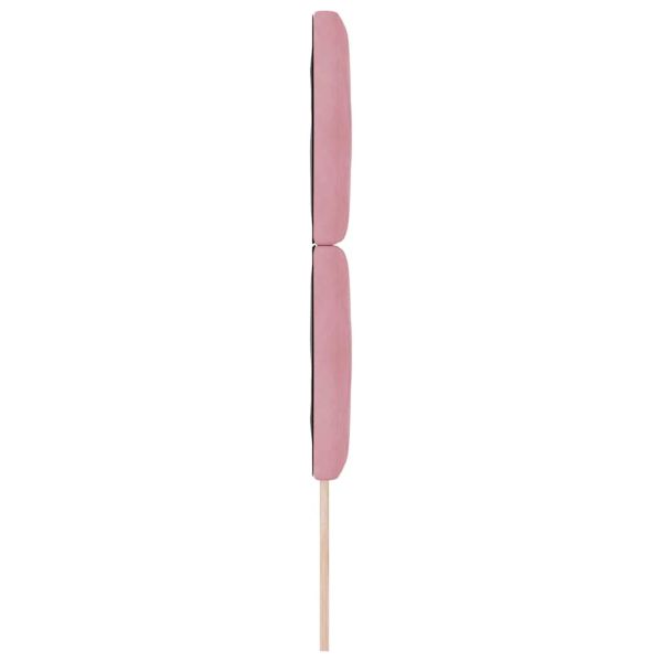 Облегалка за глава Розово 80 cm Кадифе