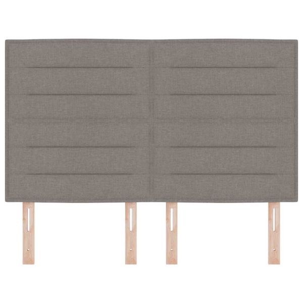 LED глава с LED ленти с таблото Таупе 144 см текстил