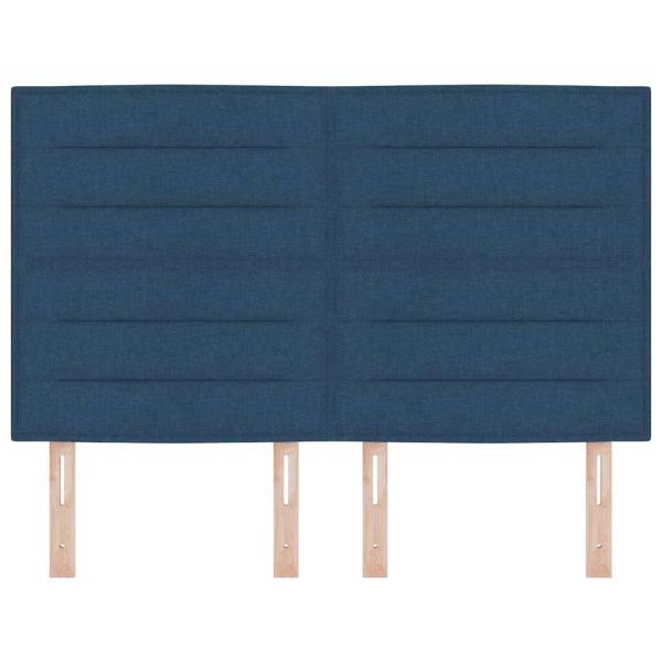 LED глава с LED ленти с таблото Синьо 144 см текстил