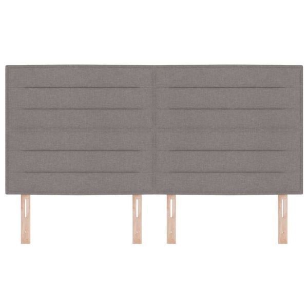 LED глава с LED ленти с таблото Таупе 180 cm текстил