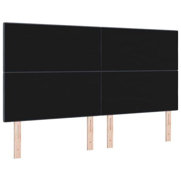 LED глава с LED ленти Сив 180 cm Кадифе