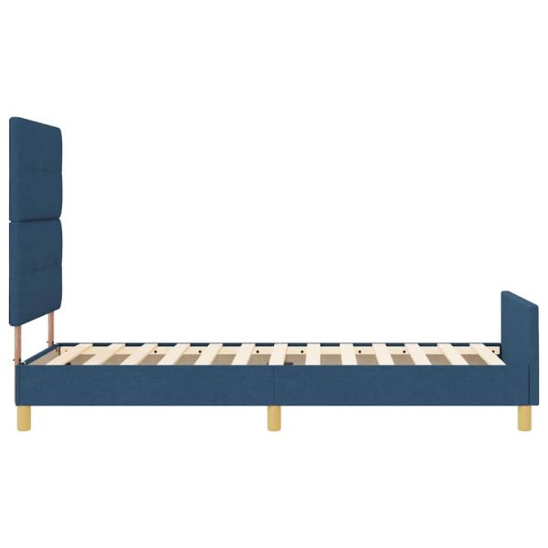 Рамка за легло с таблото Синьо 80 x 200 cm текстил