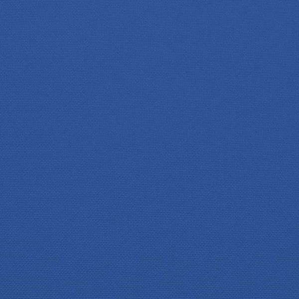 Палетни възглавници, 2 бр, кралско сини, текстил