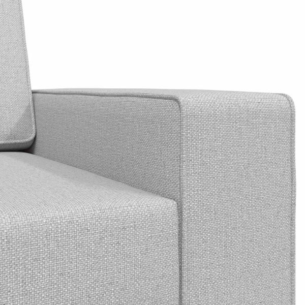 Диван легло 200cm Облачно сиво текстил