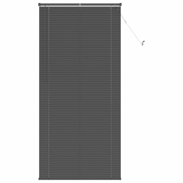 Венецианска щора Сребристо сиво 213 x 80 см 25 mm ПВЦ