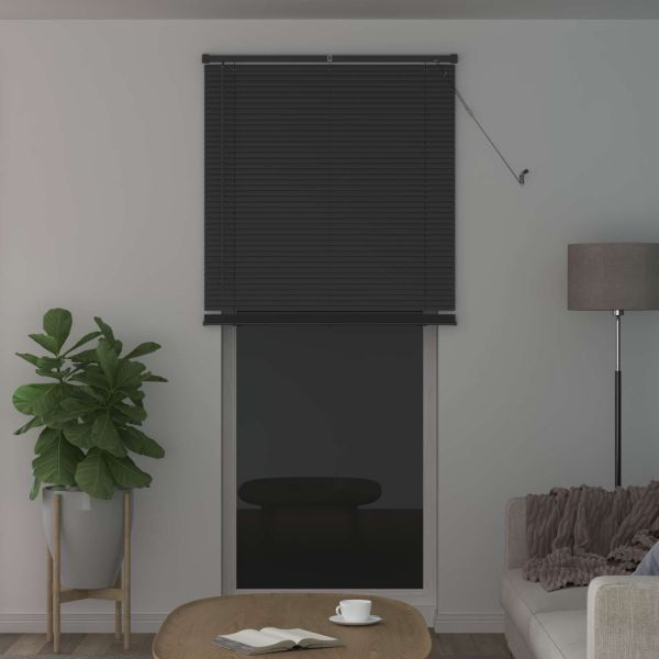 Венецианска щора Сребристо сиво 213 x 80 см 25 mm ПВЦ