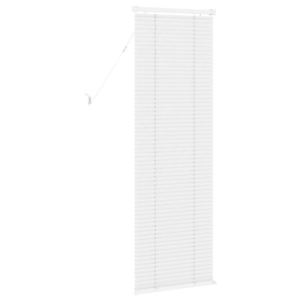 Венецианска щора Бял 150 x 60 см 25 mm ПВЦ