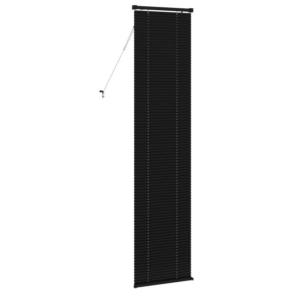 Венецианска щора Черен 213 x 40 см 25 mm ПВЦ