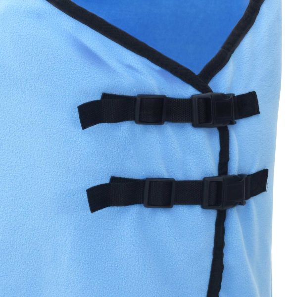 Конско одеяло Пълно аквамариново Полиестер