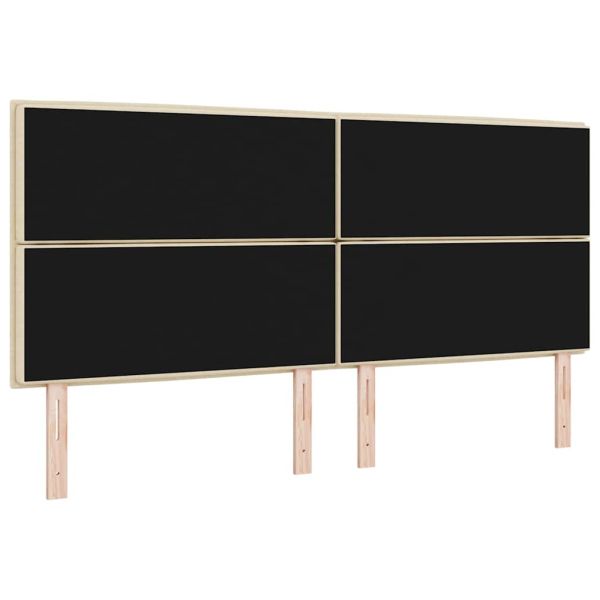 Облегалка за глава Крем 200 cm текстил