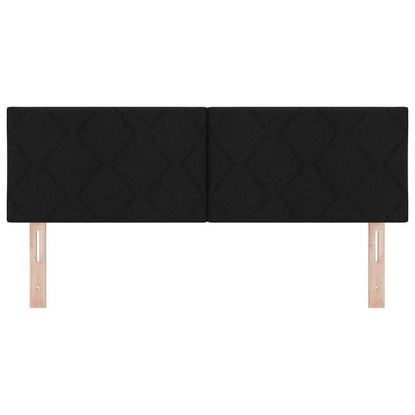 LED глава Черен 160 cm текстил