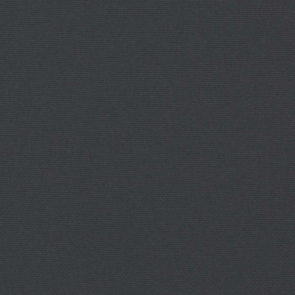 Палетна възглавница, черна, 80x40x12 см, текстил