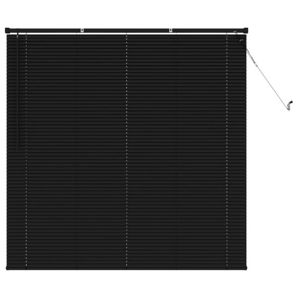 Венецианска щора Черен 150 x 140 см 25 mm ПВЦ